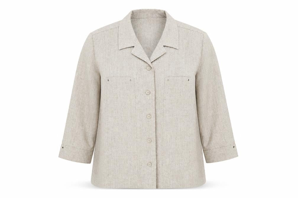 Womens UK Size 16 Oscar B Beige Jacket