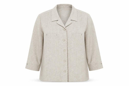 Womens UK Size 16 Oscar B Beige Jacket