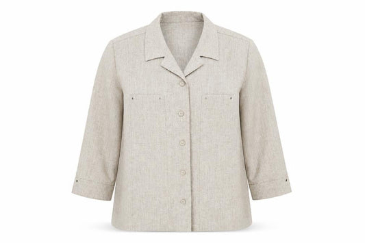 Womens UK Size 16 Oscar B Beige Jacket