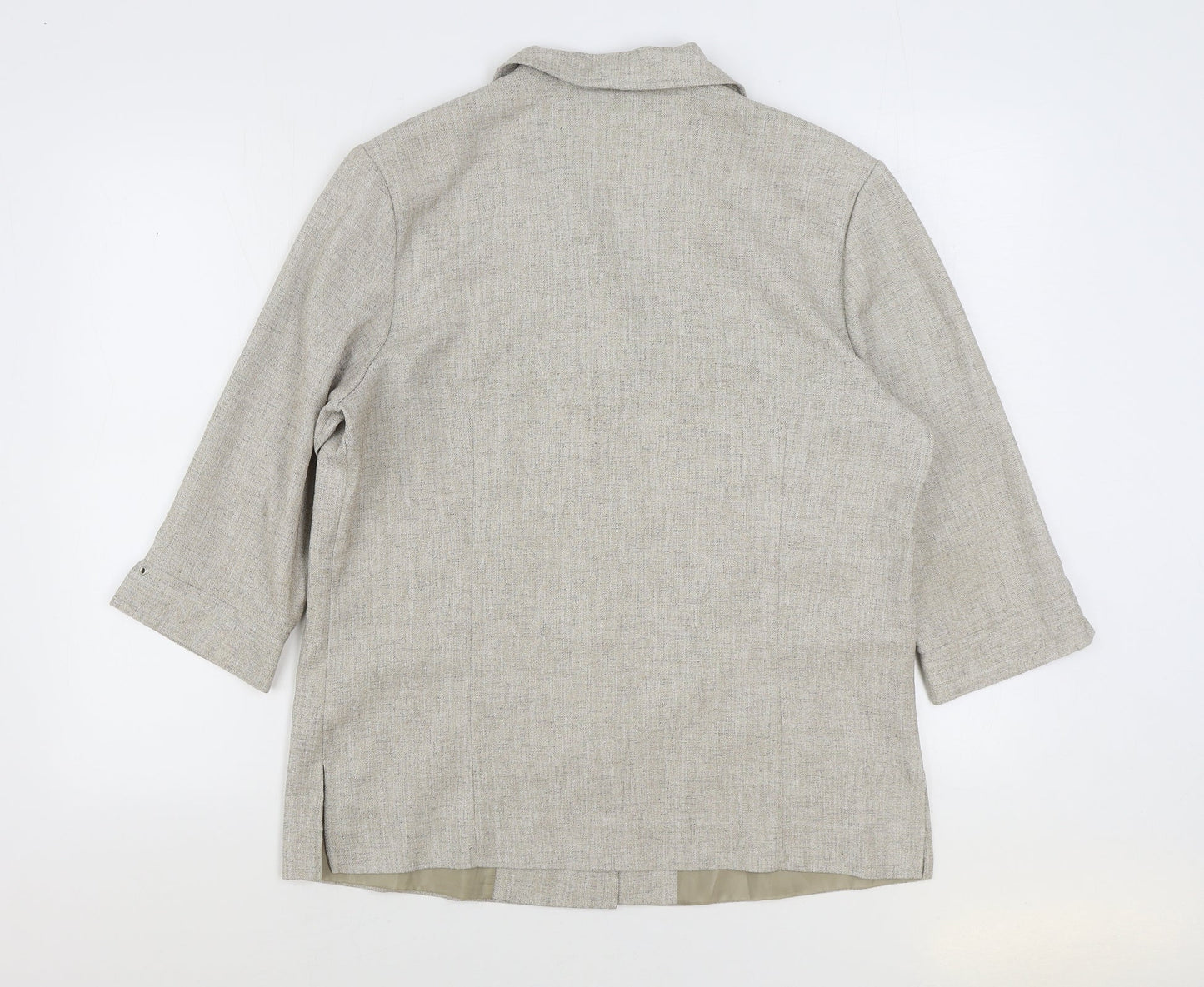 Womens UK Size 16 Oscar B Beige Jacket