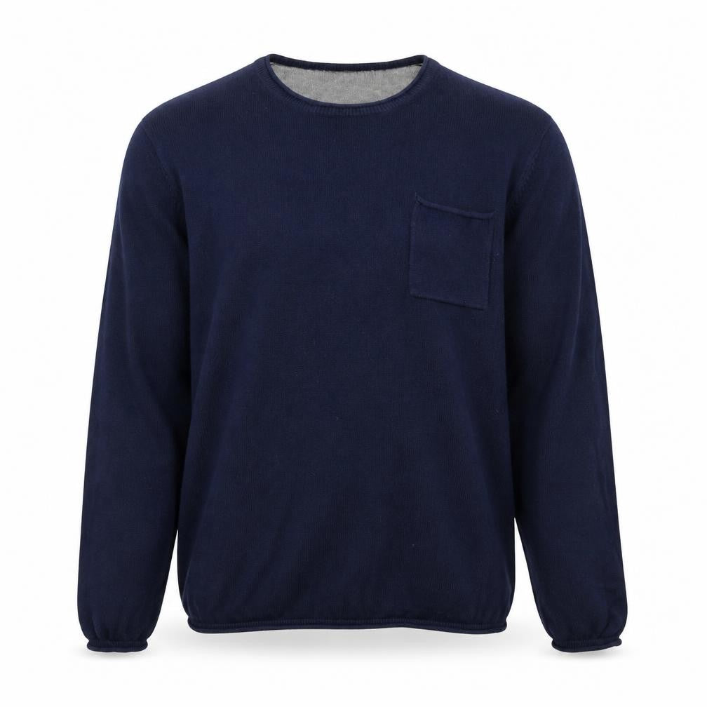 Mens UK Size L Springfield Blue Pullover Jumper