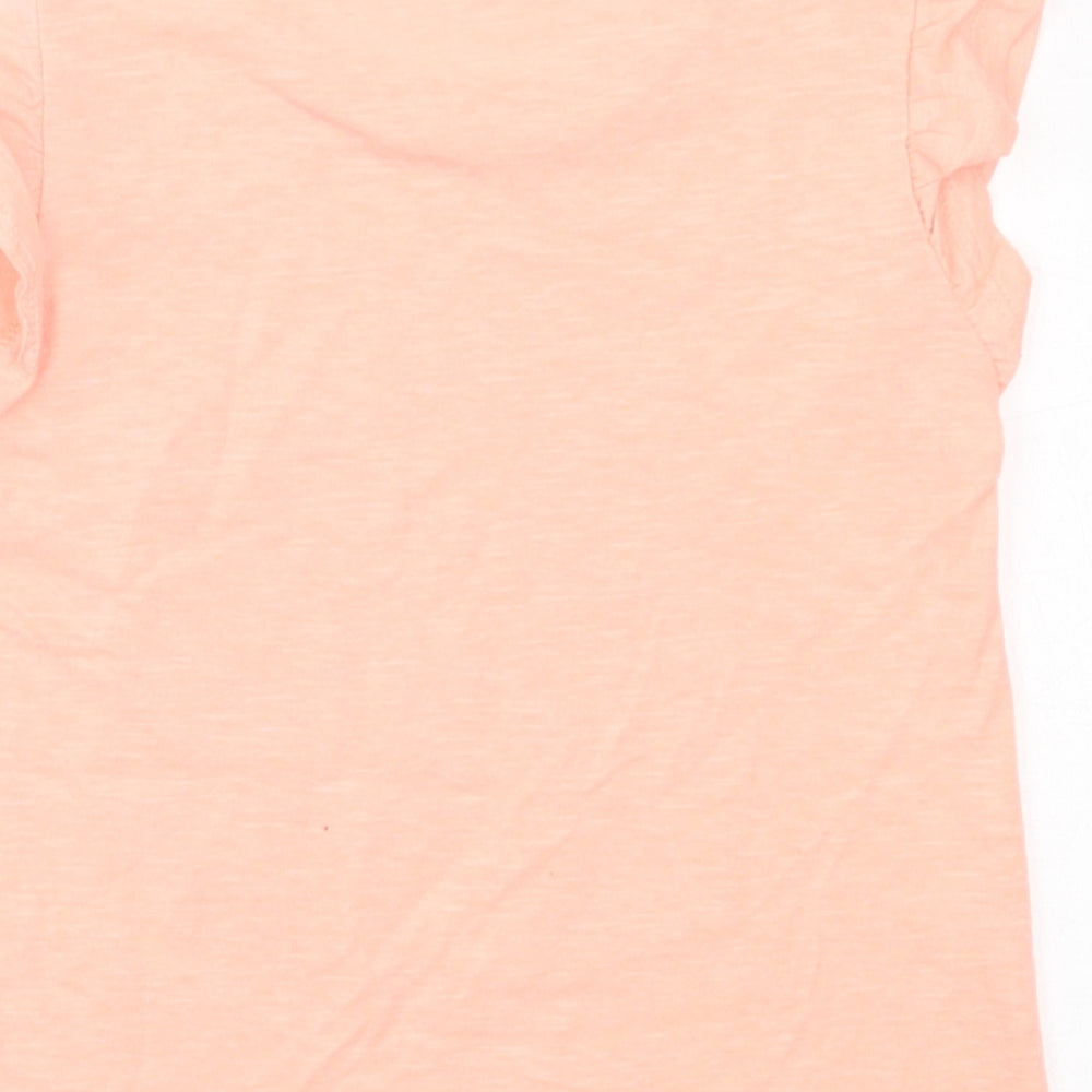 Matalan Girls Pink Cotton Basic T-Shirt Size 2-3 Years Crew Neck Pullover - Purrfect Holiday