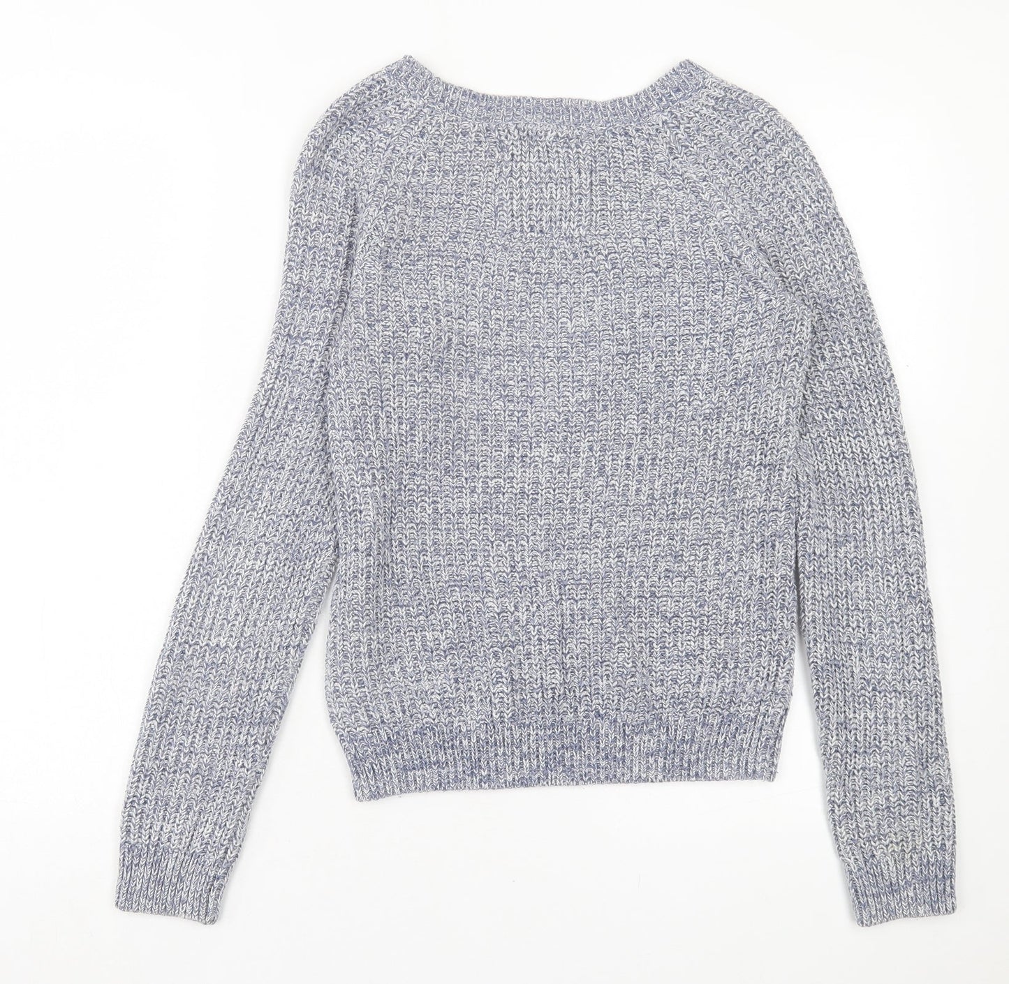 Womens UK Size XS H&M Blue Pullover Jumper