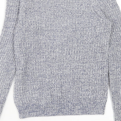 Womens UK Size XS H&M Blue Pullover Jumper