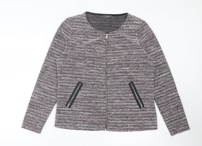 Womens UK Size L Yessica Purple Jacket