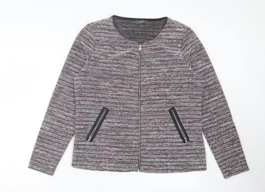 Womens UK Size L Yessica Purple Jacket