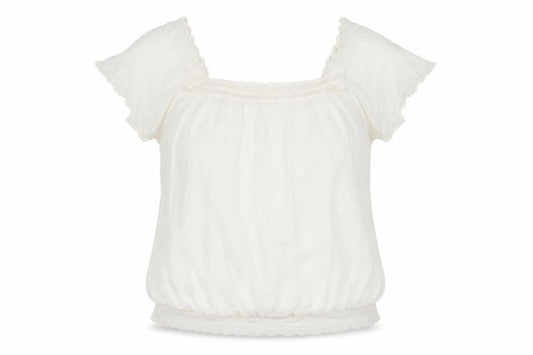 Womens UK Size 14 South White Basic T-Shirt