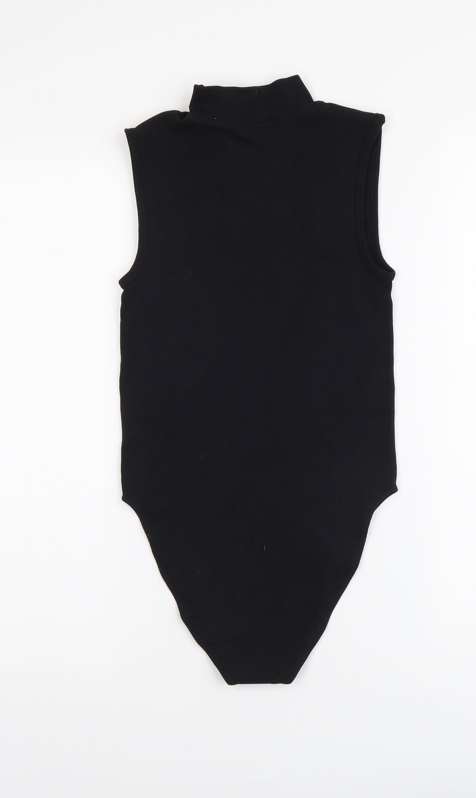 Primark Womens Black Nylon Bodysuit One-Piece Size XS Pullover