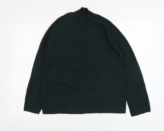 Womens UK Size 10 NEXT Green Pullover Jumper