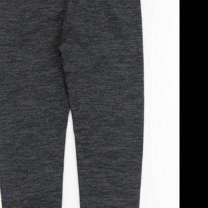 Very Boys Grey Polyester Jegging Trousers Size 9 Months Regular Button