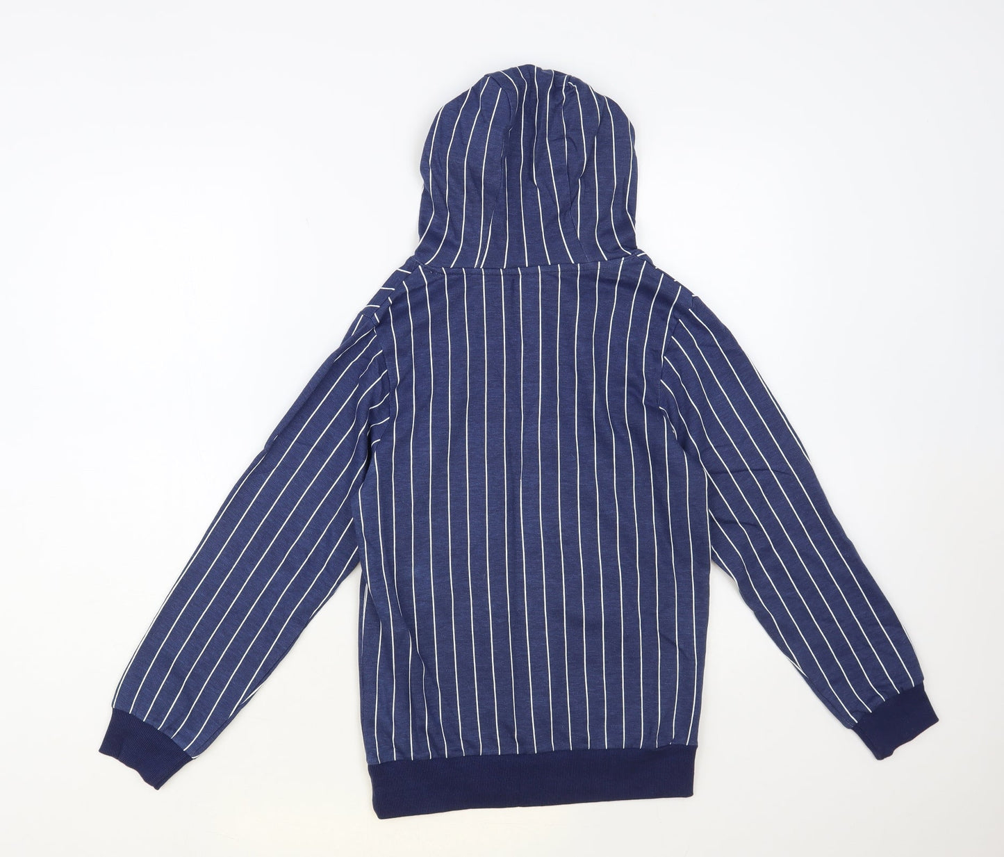 Studio Boys Blue Striped Cotton Pullover Hoodie Size 10-11 Years Pullover - Legendary Squad