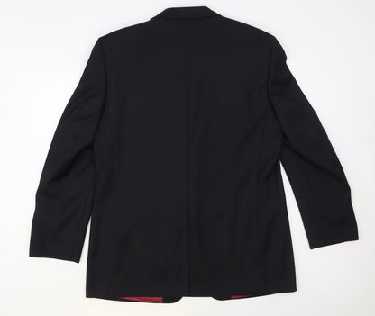 Mens UK Size 42 Daniel Grahame Regular Black Suit Jacket