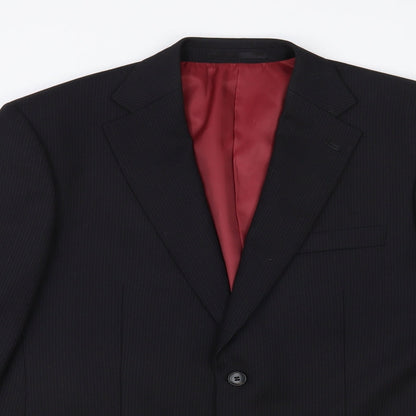 Mens UK Size 42 Daniel Grahame Regular Black Suit Jacket