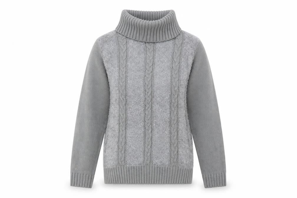 Womens UK Size M Fay Louise Grey Pullover Jumper