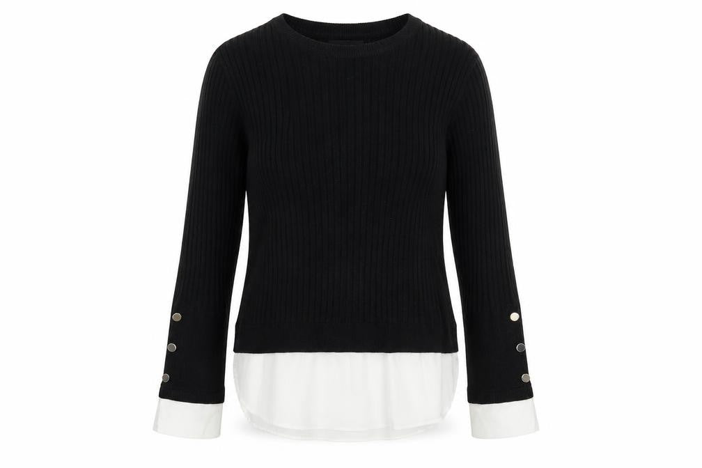 Womens UK Size M Primark Black Pullover Jumper