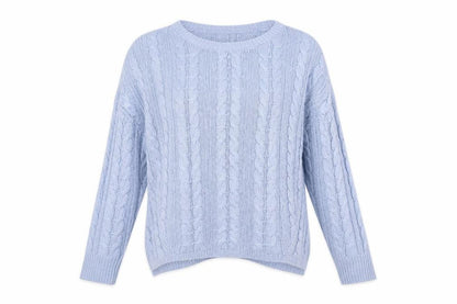Womens UK Size 12 Atmosphere Blue Pullover Jumper