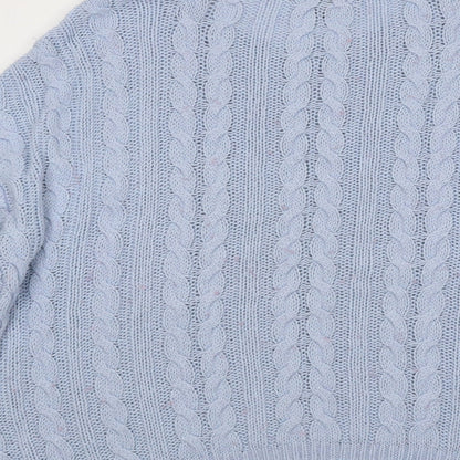 Womens UK Size 12 Atmosphere Blue Pullover Jumper
