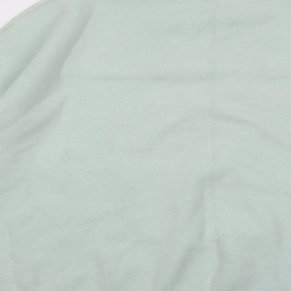 Mowey Womens Blue Mock Neck Viscose Pullover Jumper Size XL - Lips