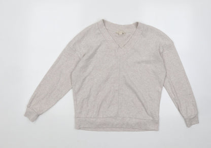 Womens UK Size 10 JEFF&CO Beige Pullover Jumper