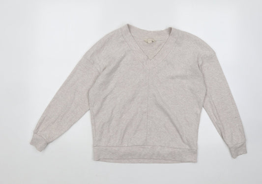 Womens UK Size 10 JEFF&CO Beige Pullover Jumper