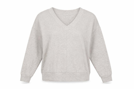 Womens UK Size 10 JEFF&CO Beige Pullover Jumper