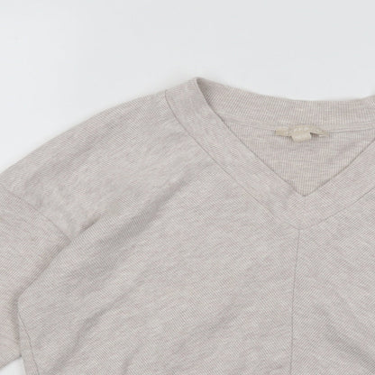 Womens UK Size 10 JEFF&CO Beige Pullover Jumper