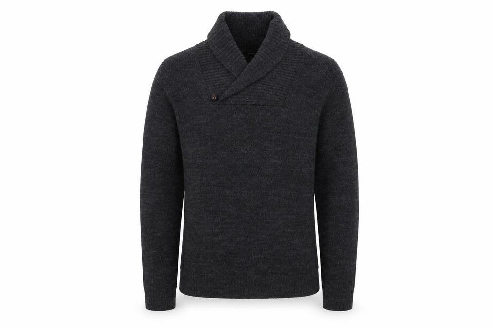 Mens UK Size S George Grey Pullover Jumper