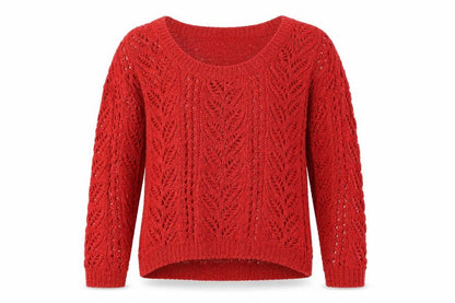 Womens UK Size 10 Atmosphere Red Pullover Jumper