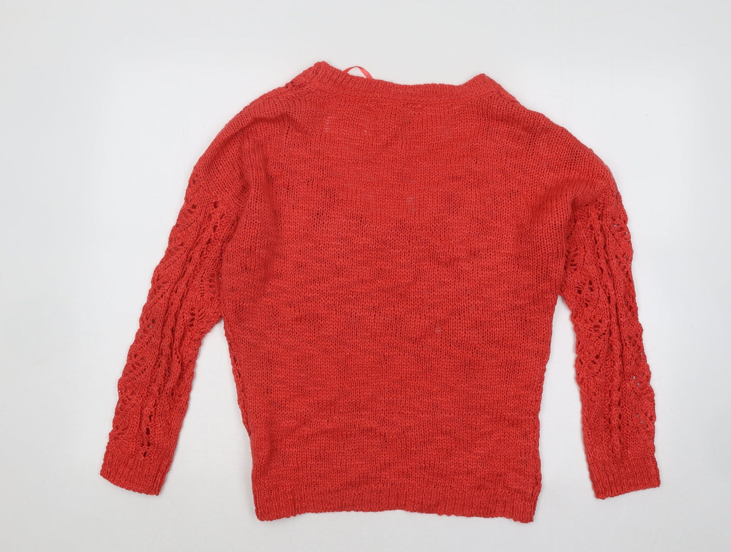 Womens UK Size 10 Atmosphere Red Pullover Jumper