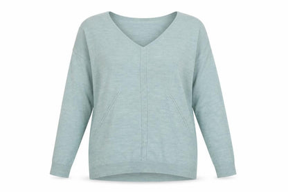 Womens UK Size 12 Peacocks Blue Pullover Jumper