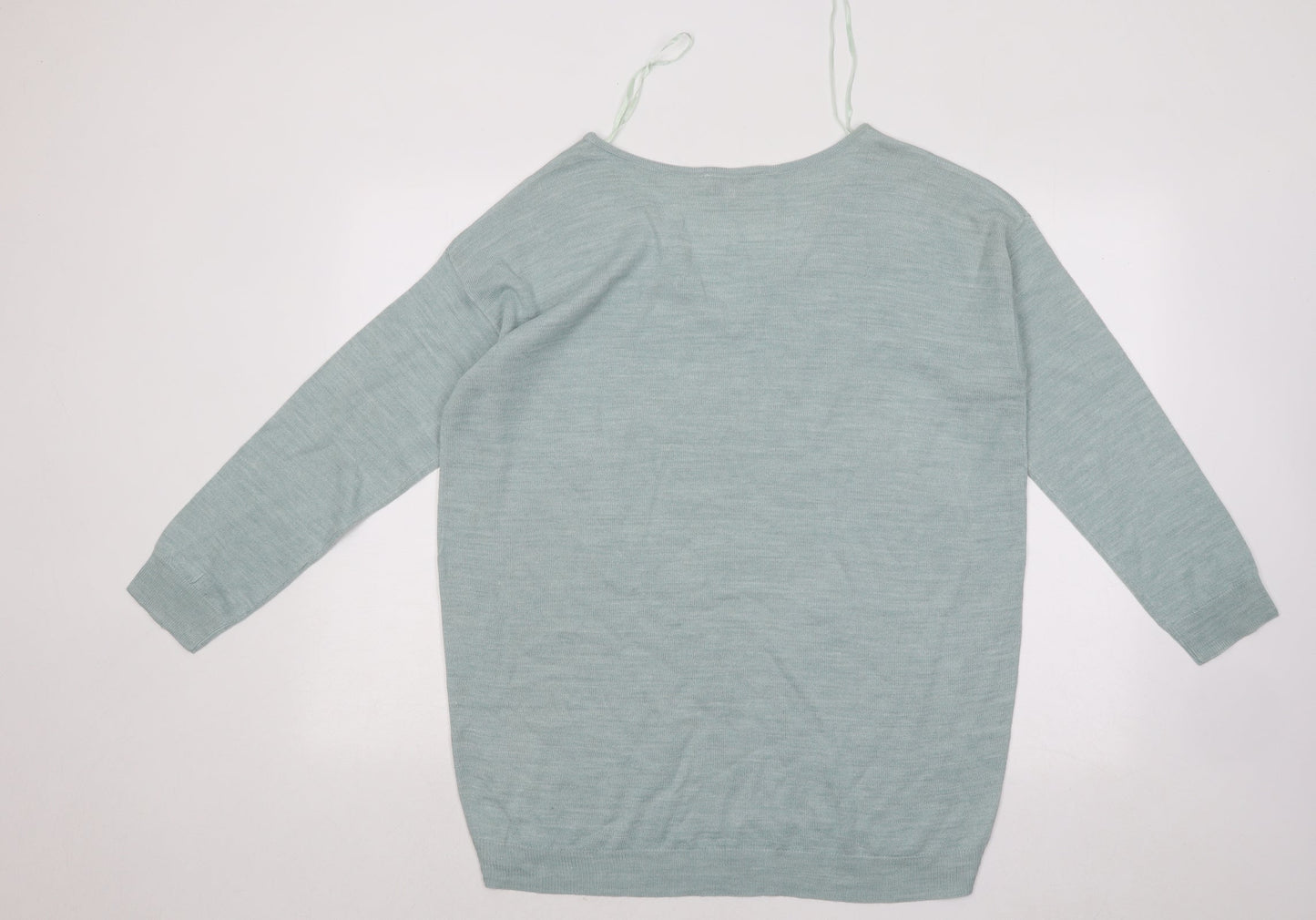 Womens UK Size 12 Peacocks Blue Pullover Jumper