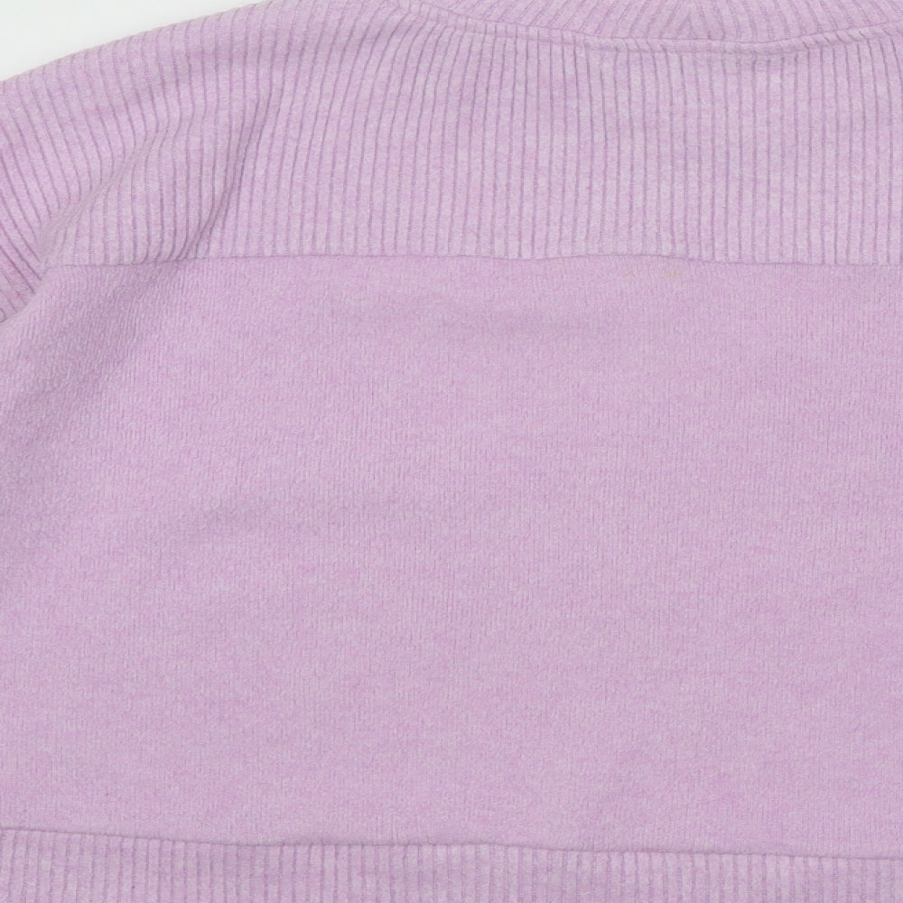 Womens UK Size L Dunnes Stores Purple Pullover Jumper