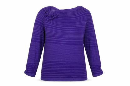 Womens UK Size 12 Per Una Purple Pullover Jumper