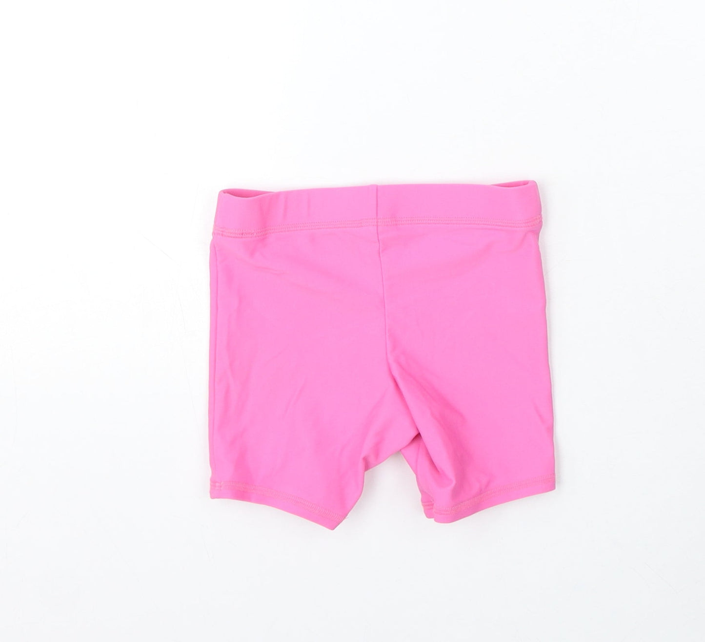 Disney Girls Pink Polyester Cropped Trousers Size 18-24 Months - Minnie Mouse shorts