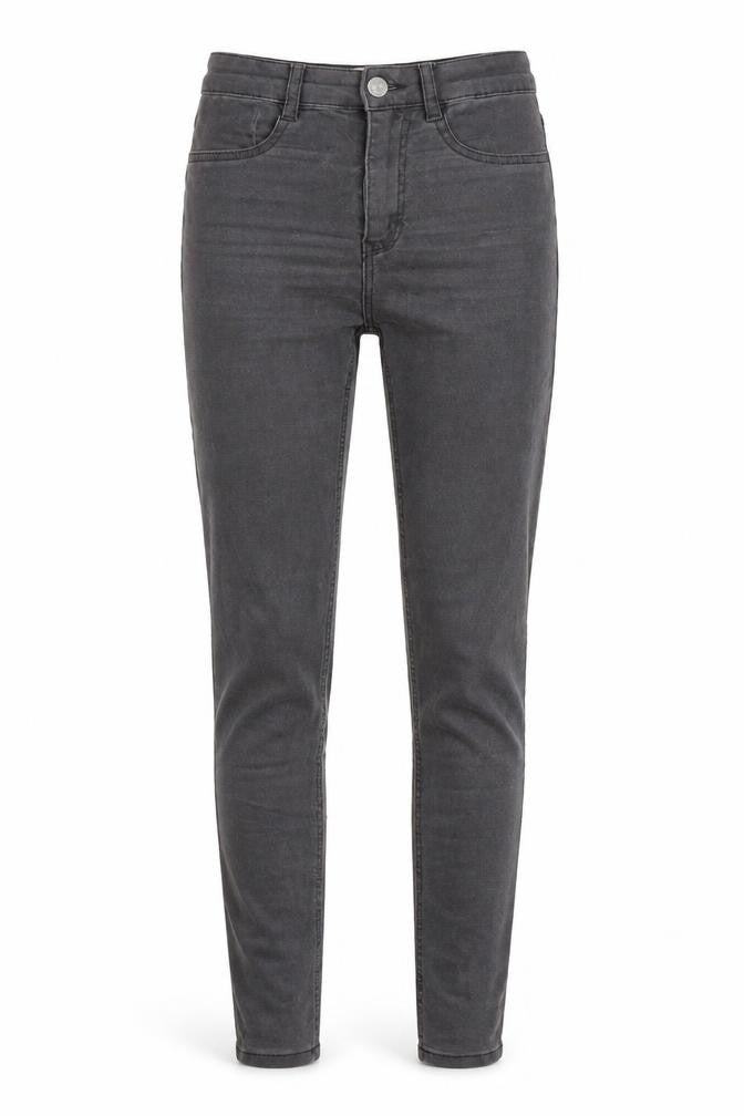 Womens UK Size 4 Pull&Bear Regular Fit Skinny Grey Jeans