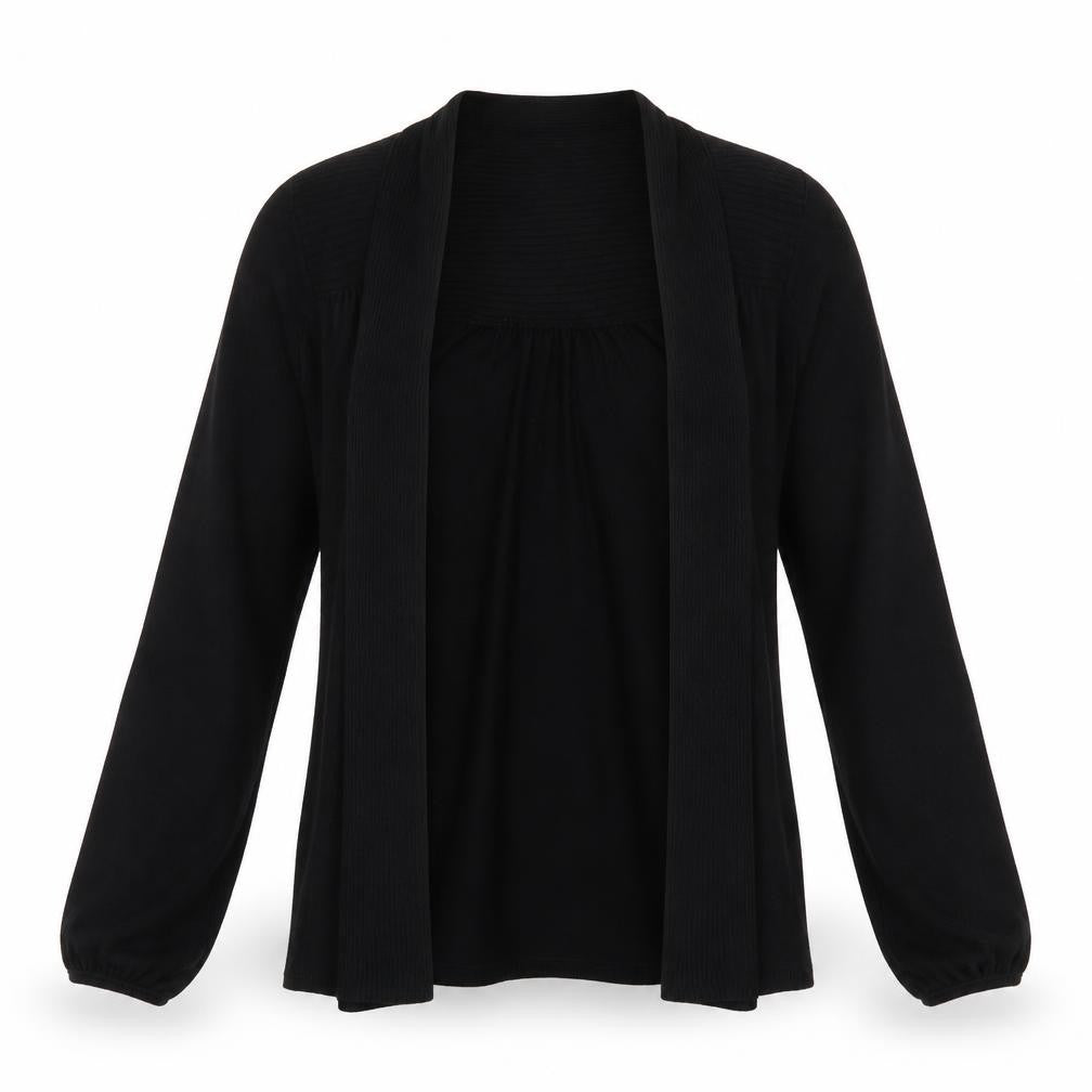 Womens UK Size S Wallis Black Cardigan Jumper