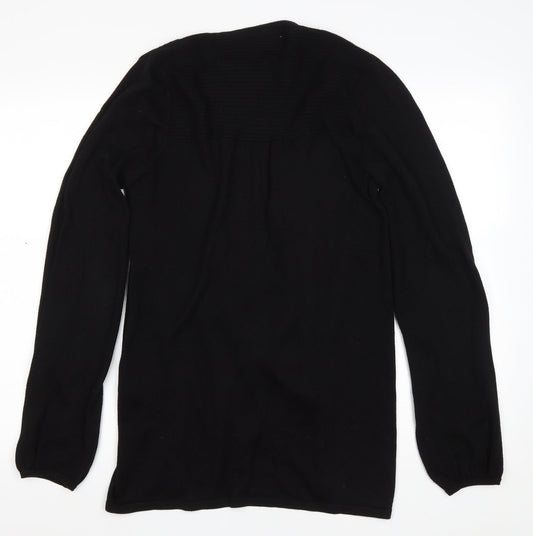 Womens UK Size S Wallis Black Cardigan Jumper