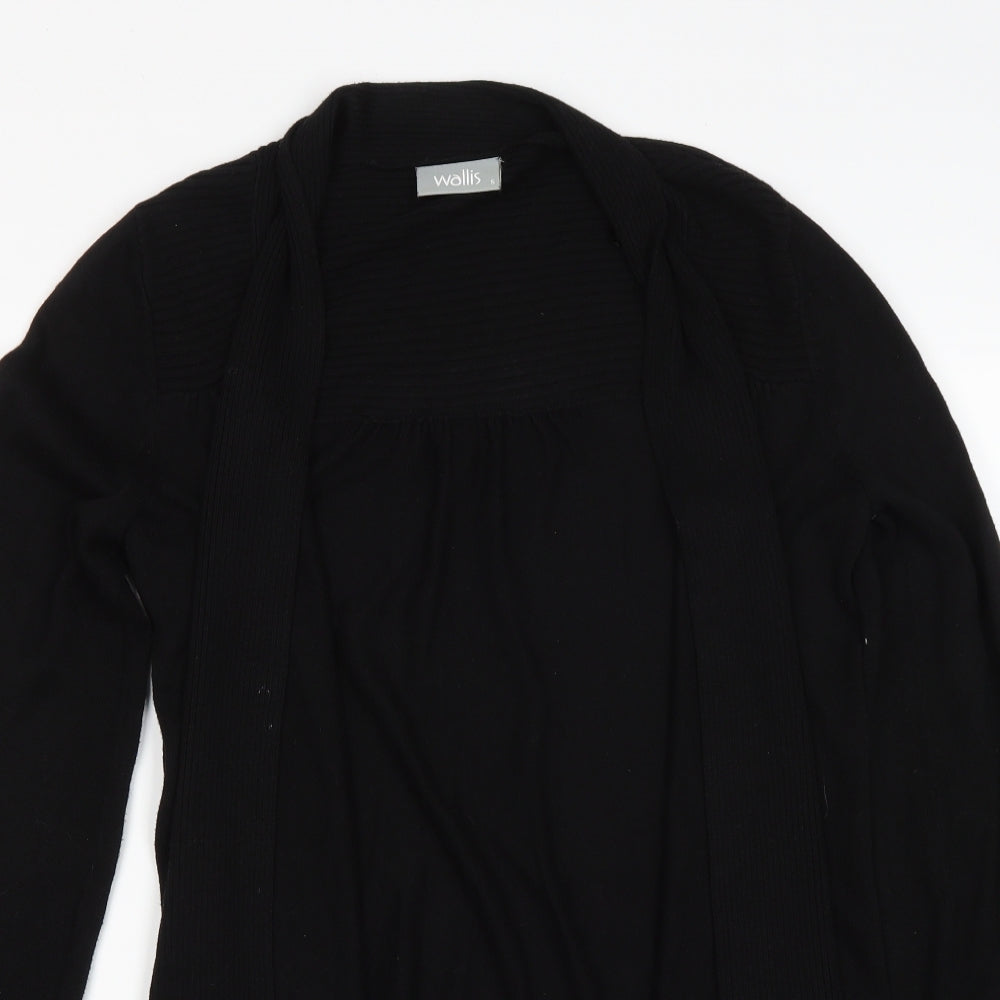 Womens UK Size S Wallis Black Cardigan Jumper
