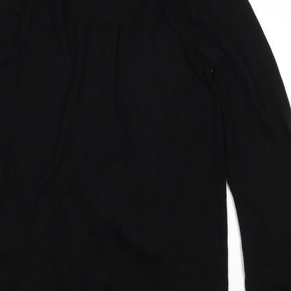 Womens UK Size S Wallis Black Cardigan Jumper