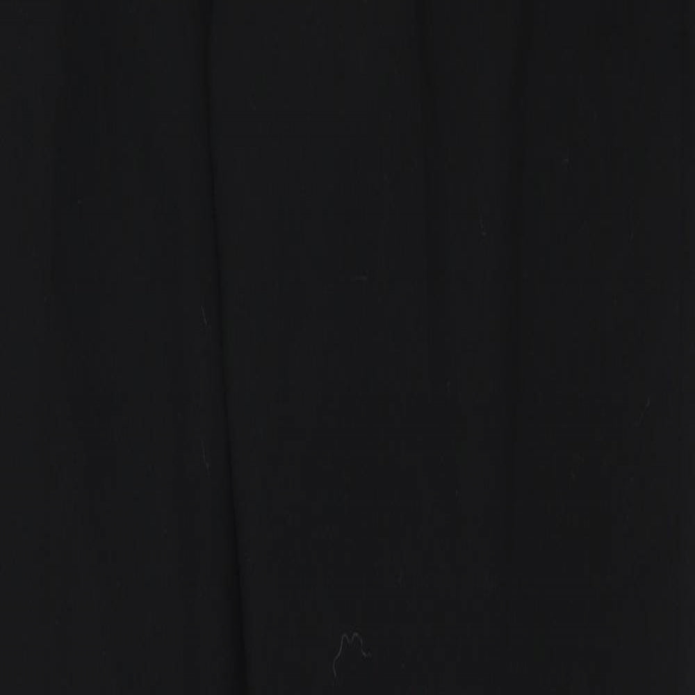 Dunes Womens Black Polyester Dress Pants Trousers Size 8 L29 in Regular Zip
