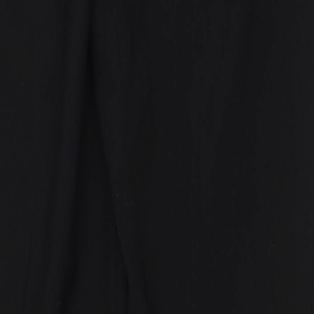 Dunes Womens Black Polyester Dress Pants Trousers Size 8 L29 in Regular Zip