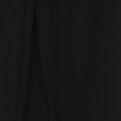 Dunes Womens Black Polyester Dress Pants Trousers Size 8 L29 in Regular Zip