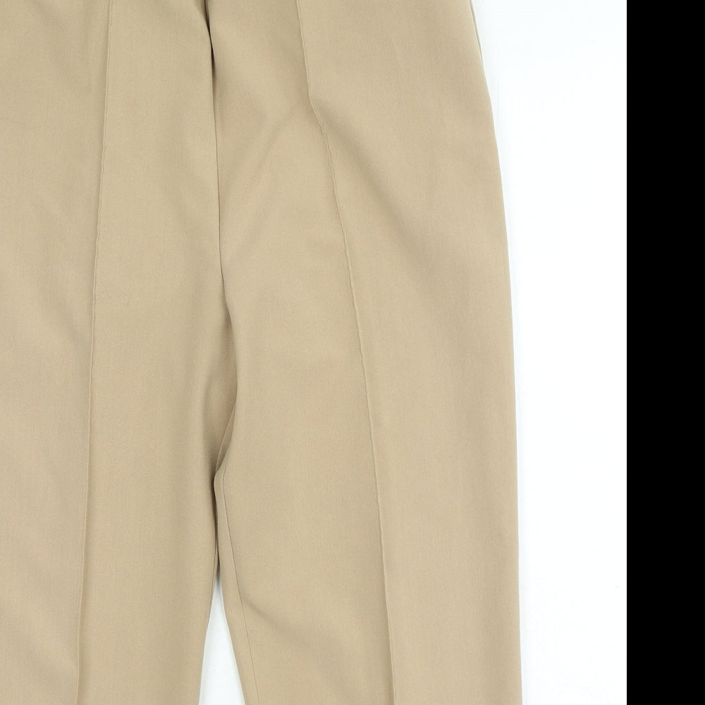 Womens UK Size 14 Julipa Regular Fit  Brown Trousers