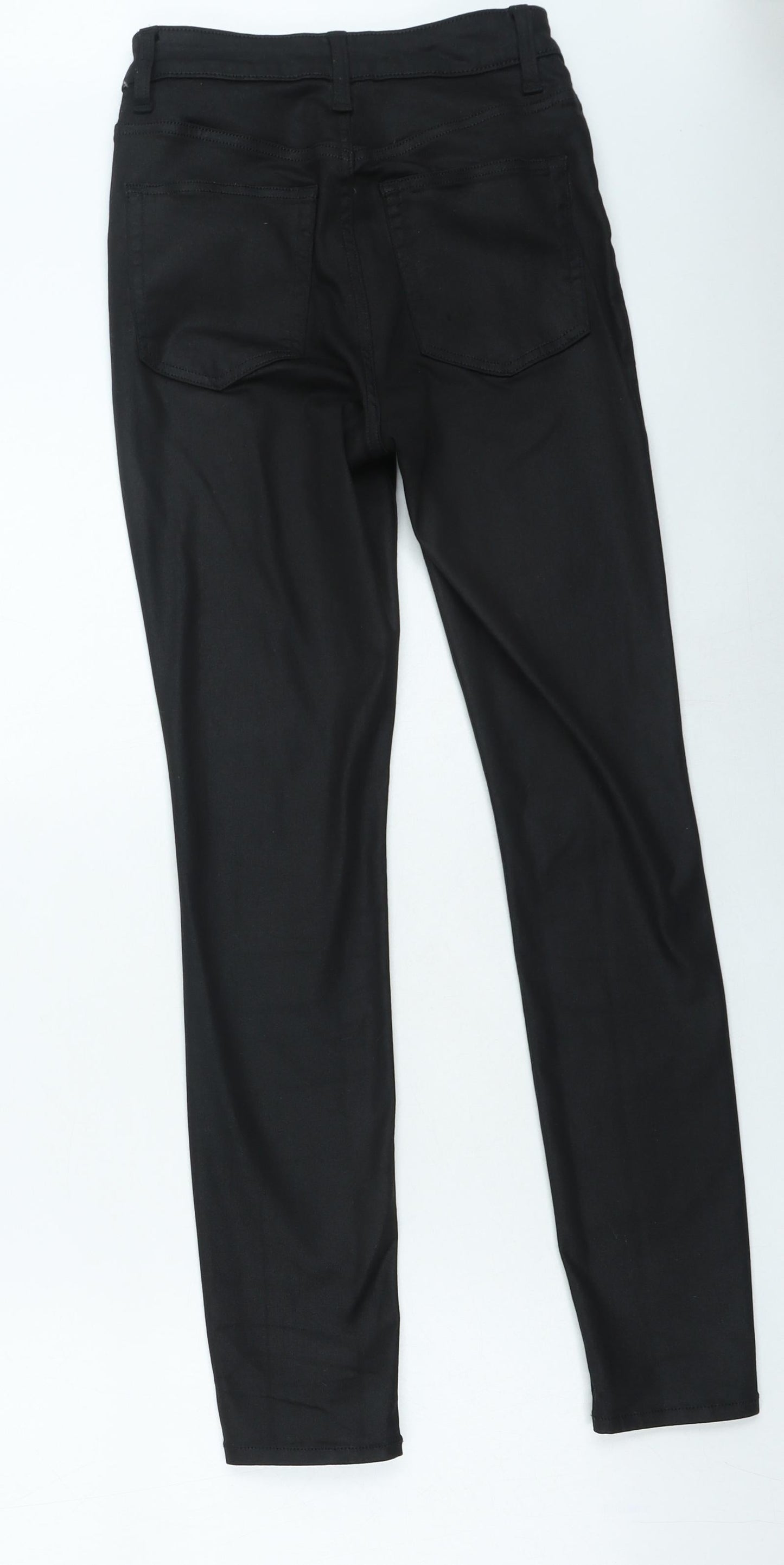 Womens UK Size 8 H&M Regular Fit Skinny Black Jeans