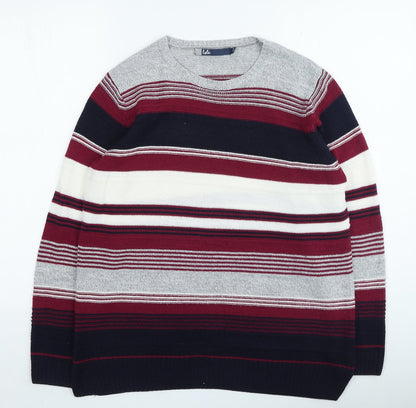 Womens UK Size 14 Hle Multicoloured Pullover Jumper