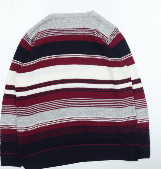 Womens UK Size 14 Hle Multicoloured Pullover Jumper