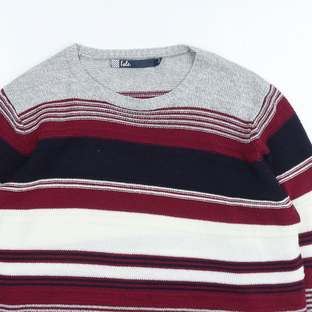 Womens UK Size 14 Hle Multicoloured Pullover Jumper