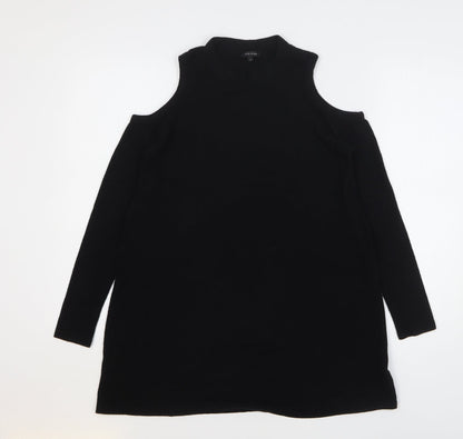 Womens UK Size 8 River Island Black Pullover Jumper