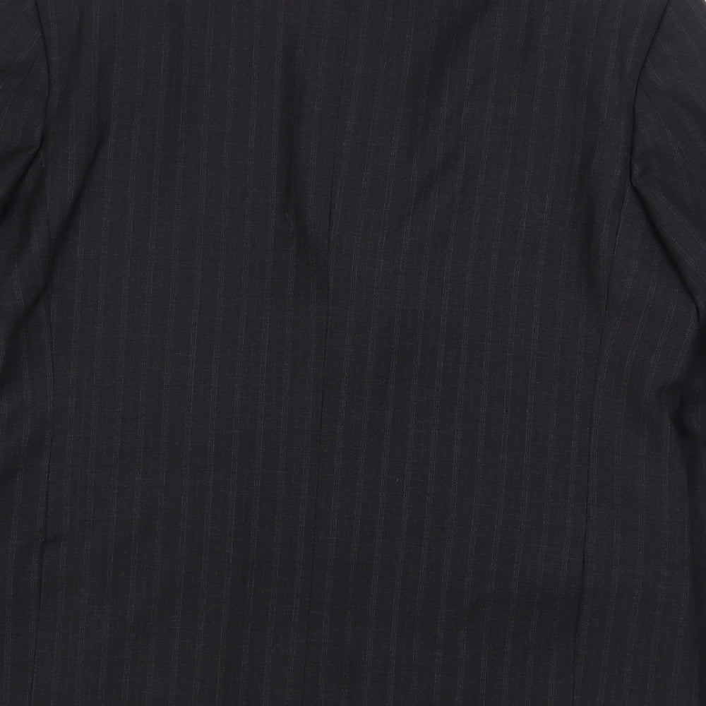 Mens UK Size 40 Preworn Regular Grey Suit Jacket