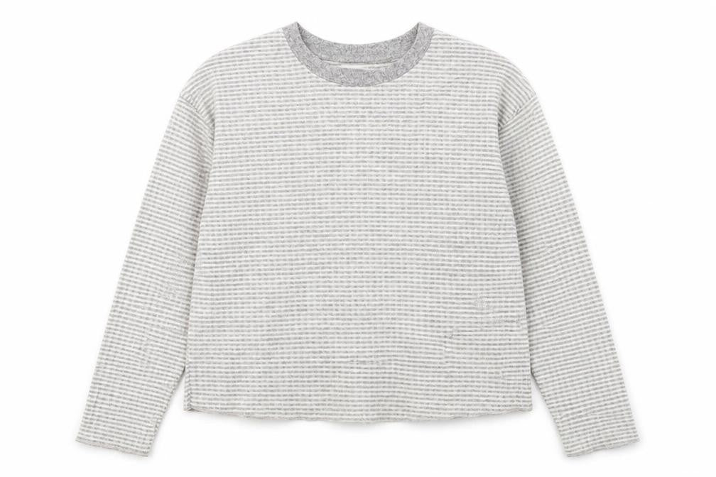 Womens UK Size M Topshop Grey Basic T-Shirt